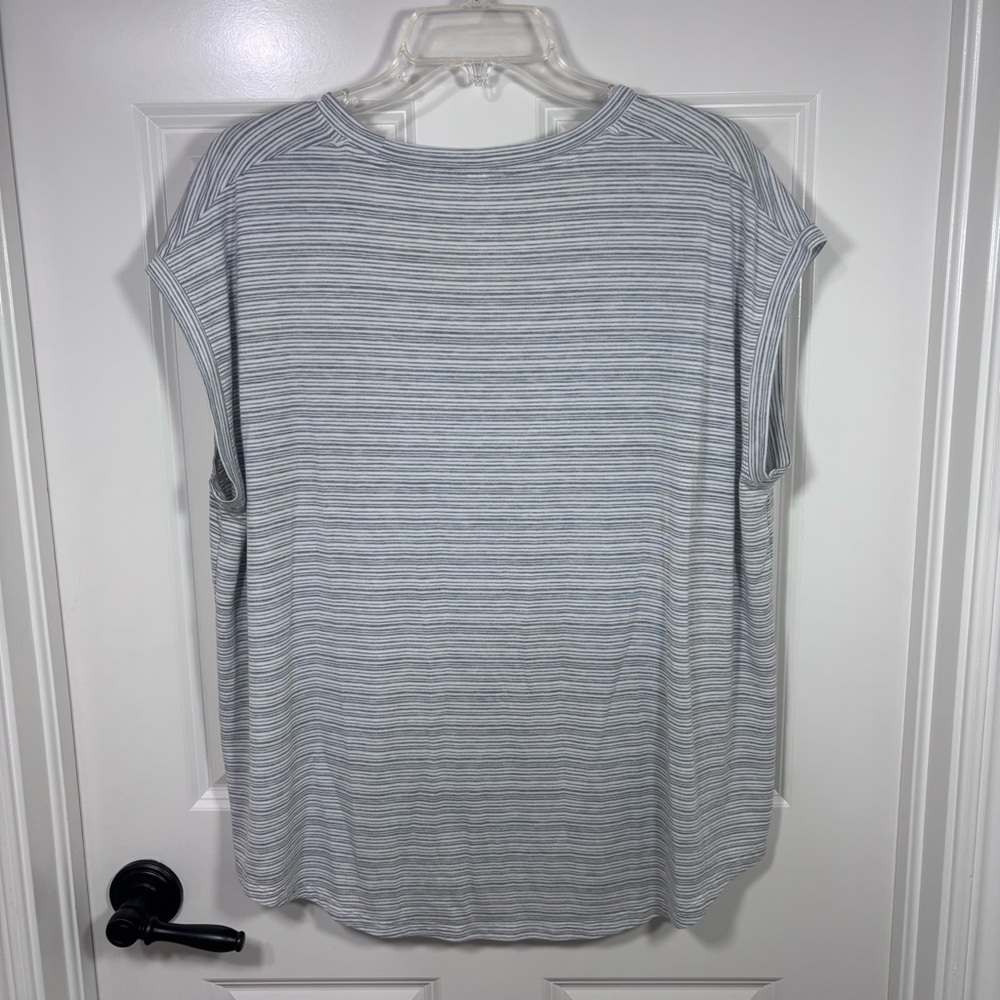 Athleta Cloudlight Stratus Oversized Striped Tee … - image 8